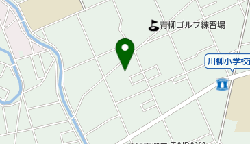 粟野ガラスの地図画像