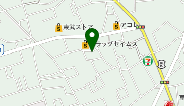 置山硝子店の地図画像
