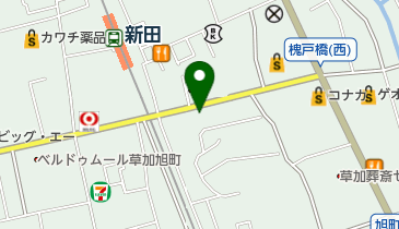 株式会社イケダ電機 新田支店の地図画像