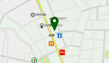 日本テレビサービスの地図画像