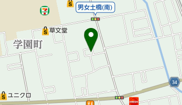 有限会社若竹の地図画像