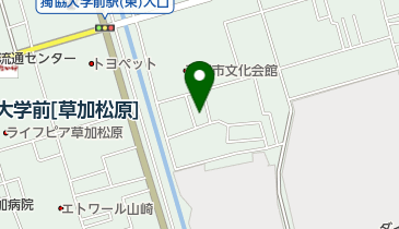 カトリック草加教会の地図画像