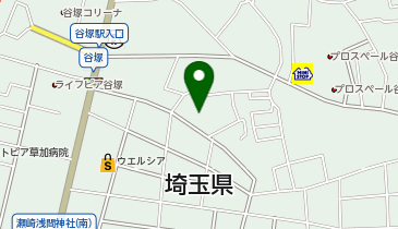 宗教法人草加福音自由教会の地図画像