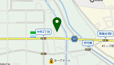 草加商工会議所の地図画像