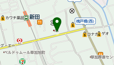 さいたま農業協同組合 新田支店の地図画像