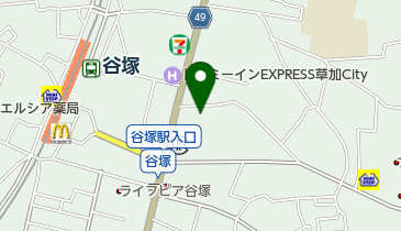 善福寺の地図画像