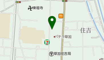 ミヤキ・バレエ学園草加教室の地図画像