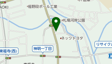 大馬屋神明店の地図画像