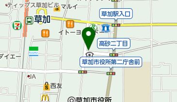 八百久の地図画像