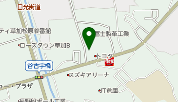 草加まつばら整骨院の地図画像