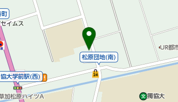 松原水産の地図画像