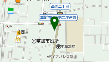 アクト美容室の地図画像