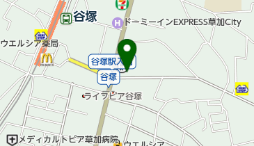 美容室アクアマリンの地図画像