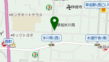 フゥヘアーサロンの地図画像
