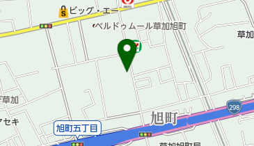 ベラ美容室 新田店の地図画像