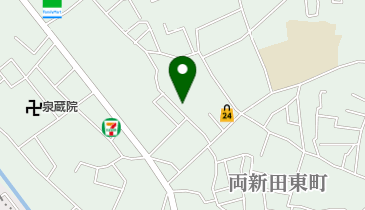 有限会社久能化成の地図画像