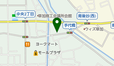 宇田川屋洋品店の地図画像