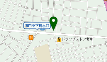 コールマン理容室の地図画像