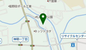 神明排水機場の地図画像