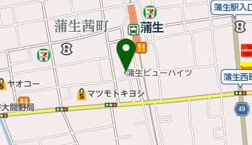 パブリックハウスギャラリーの地図画像