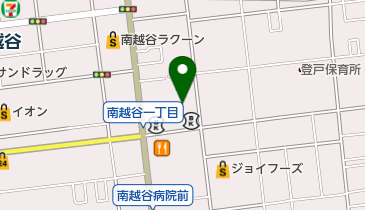 日東エレベータ製造株式会社越谷出張所の地図画像