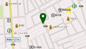 アルファー写真店の地図画像