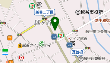 浅子商店の地図画像