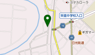 高野ガラスの地図画像