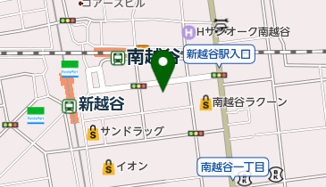株式会社アートネイチャー 越谷店の地図画像