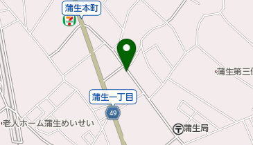 有限会社イーストの地図画像