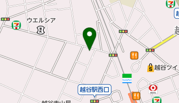 たからや 越谷店の地図画像