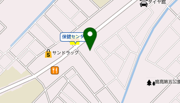 越谷市 大沢地区センター・公民館の地図画像