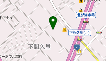 越谷市 桜井地区センター・公民館の地図画像