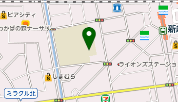 越谷市 南越谷地区センター・公民館の地図画像