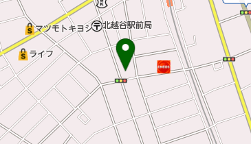 極真館埼玉県南支部の地図画像