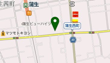 川上金物店の地図画像