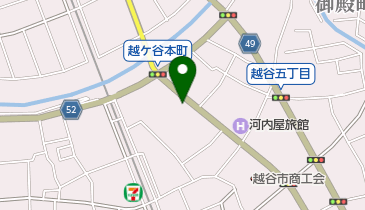 米長乾物店の地図画像