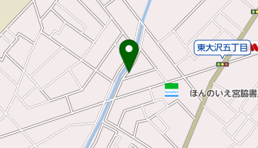北越谷キリスト教会の地図画像