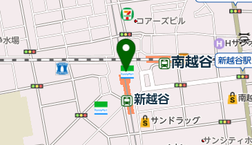 ハウスオブローゼ新越谷ヴァリエ店の地図画像