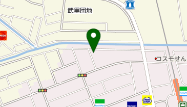 メナード化粧品新千間台代行店の地図画像