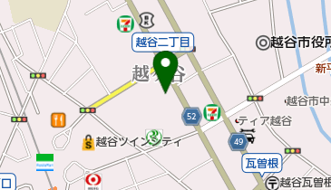 東京きもの 越谷店の地図画像