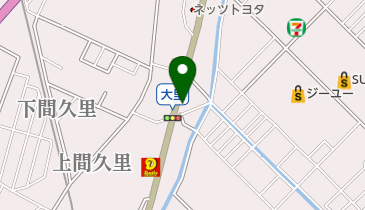 大昭自動車の地図画像