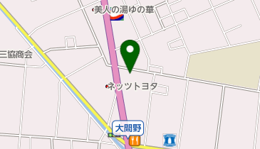 ホクエツ自動車販売株式会社越谷店の地図画像