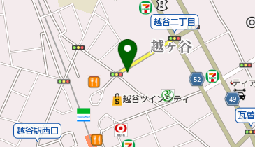 マルシチフルーツの地図画像