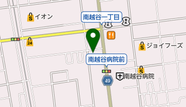 赤野整骨院の地図画像
