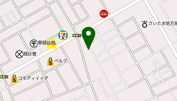 いち接骨院の地図画像