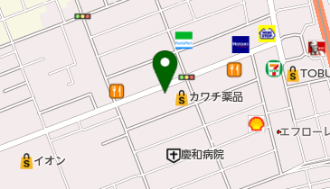 くすのき接骨院の地図画像