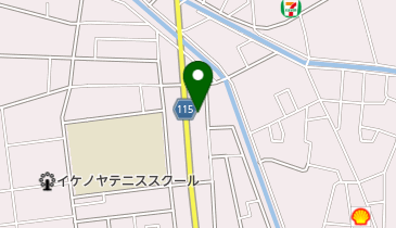 越谷西方整骨院の地図画像