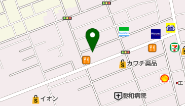 平山整骨院の地図画像