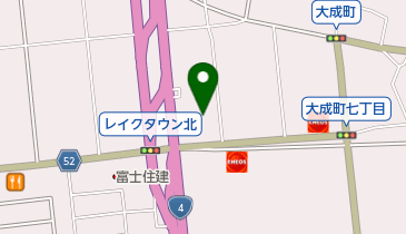 中沢造園の地図画像